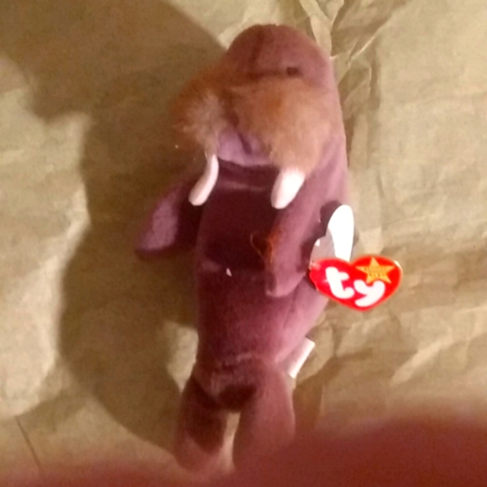 Beanie baby with tags